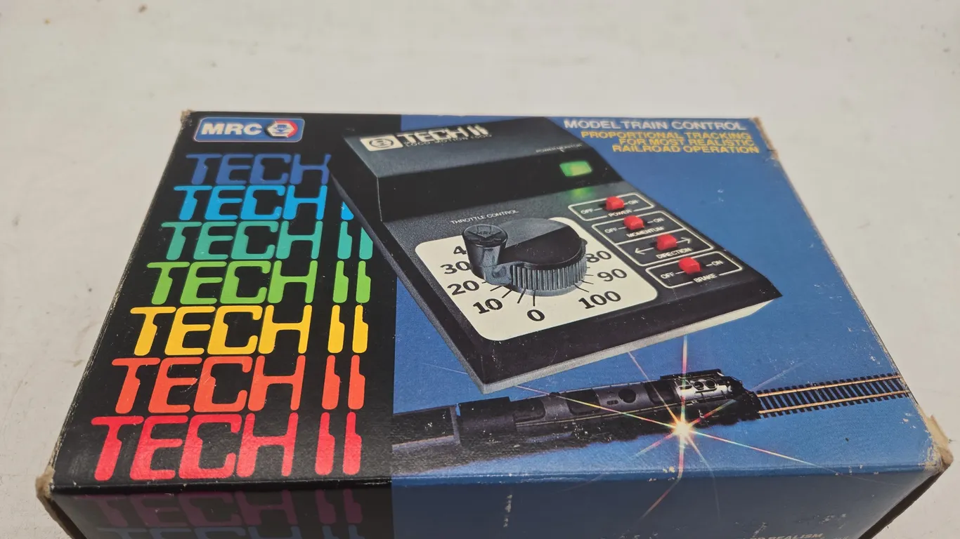 Vintage MRC model train controller new in box