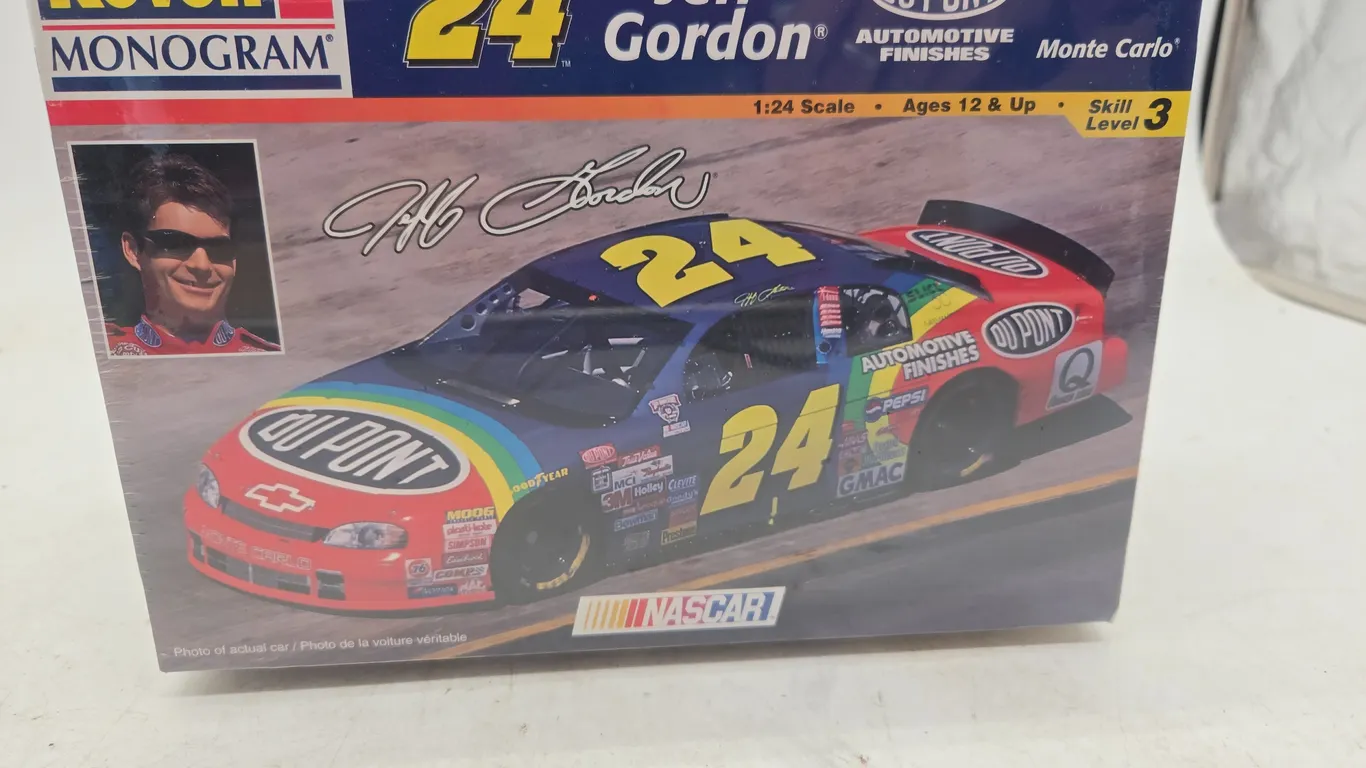 Vintage Ravel number 24 Jeff Gordon NASCAR model new in box