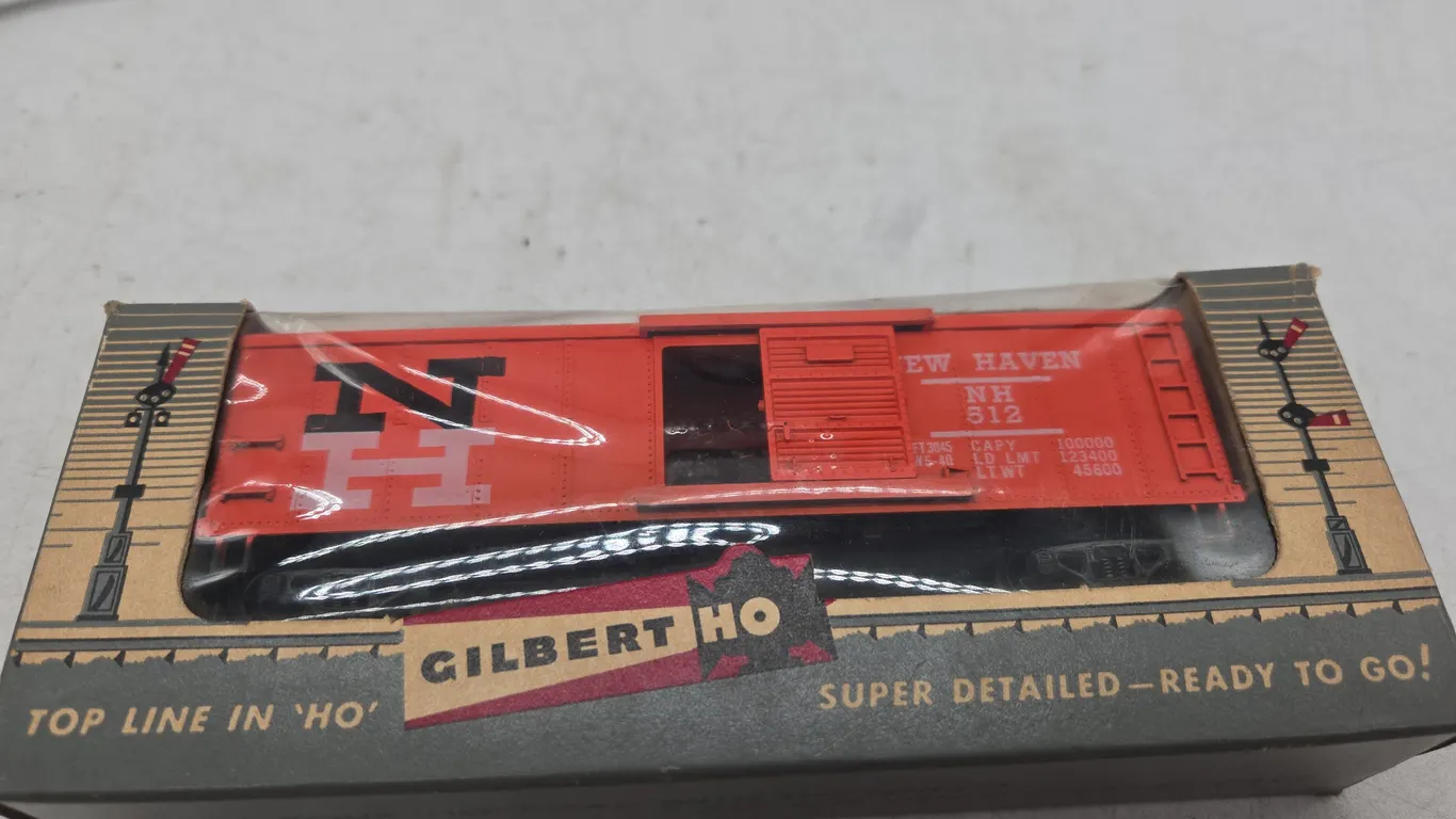 Vintage American flyer HO scale number 33514 seaboard boxcar new inbox