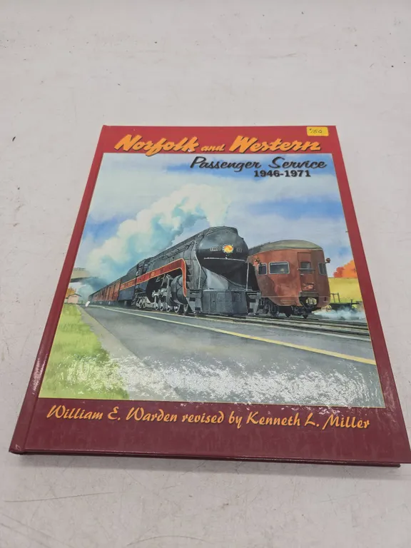 Vintage North fork and Western passenger service hardback book