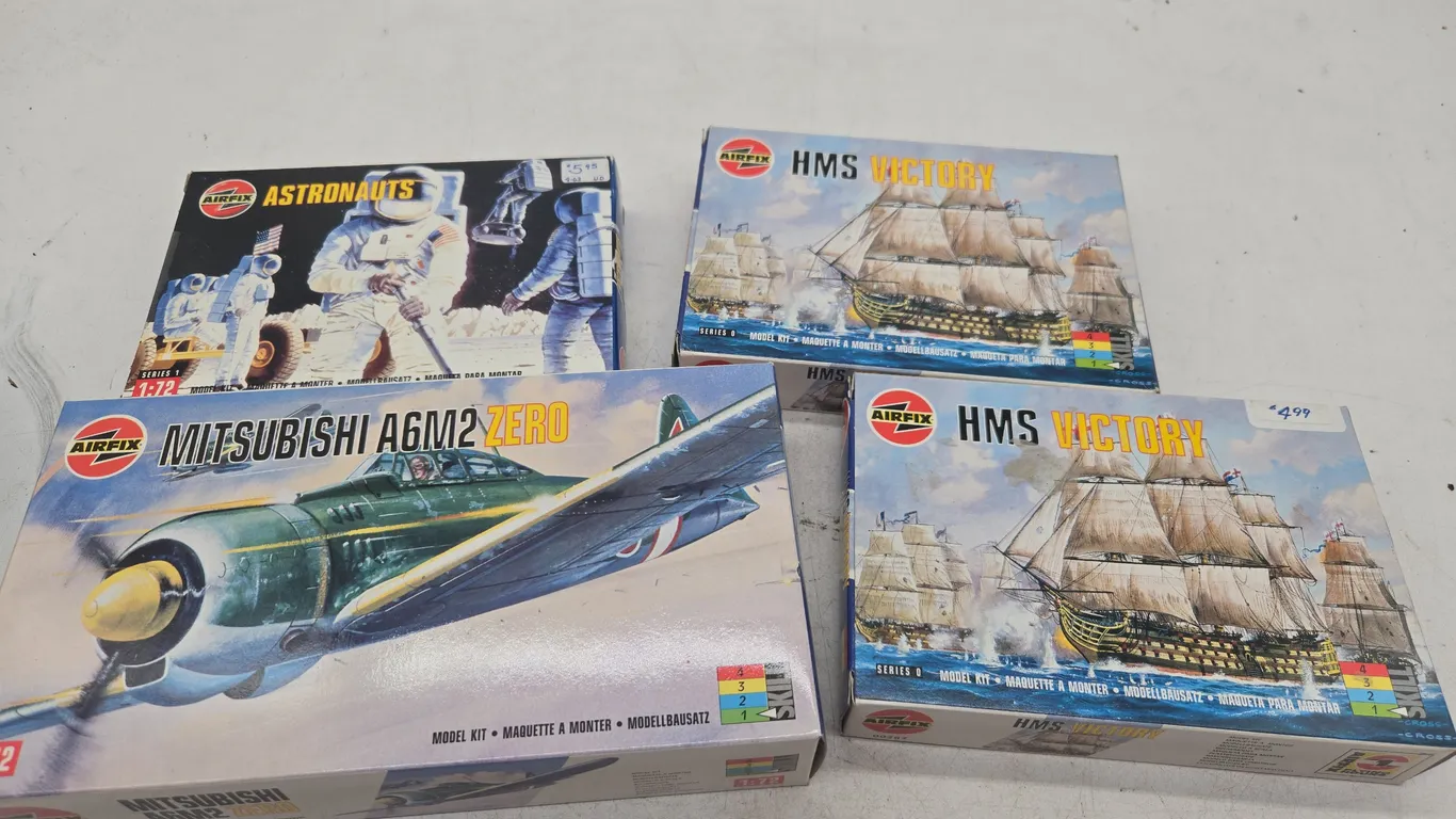 Vintage airfix miniature models new in boxes