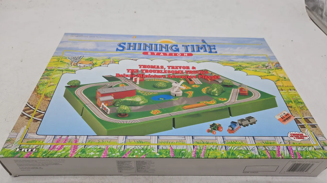 Vintage shining Time station deluxe miniature playset new inbox