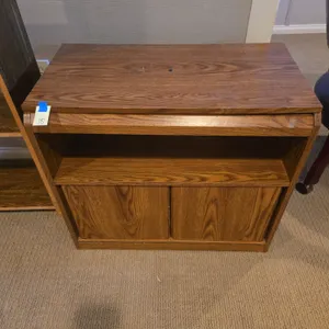 Vintage wooden TV stand