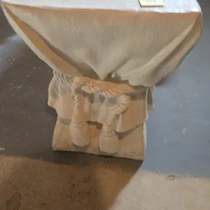 Vintage stoneware plant stand