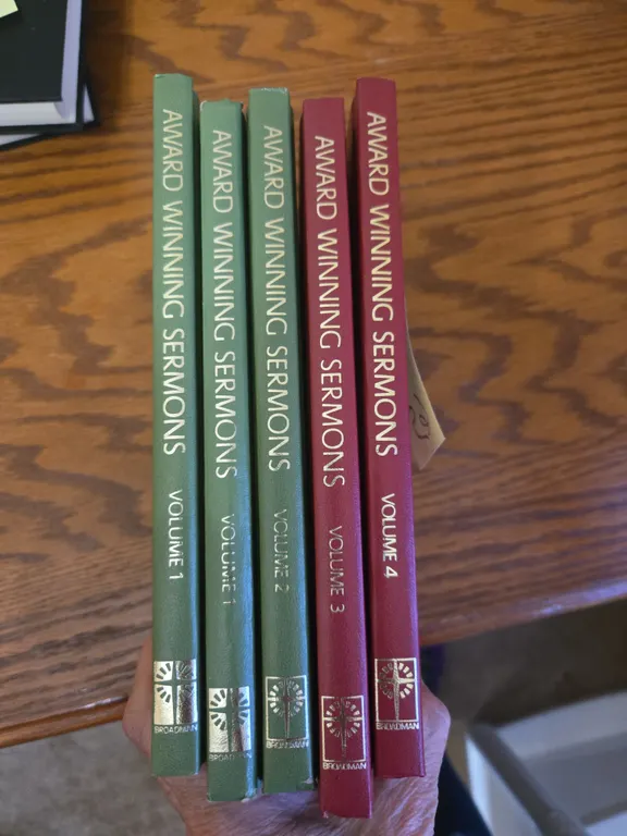 Award-winning sermons reference books