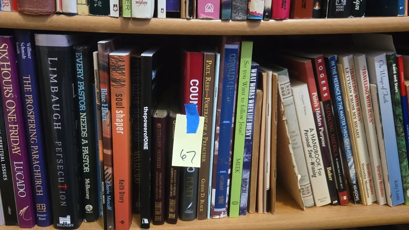 Assorted Christian reference books