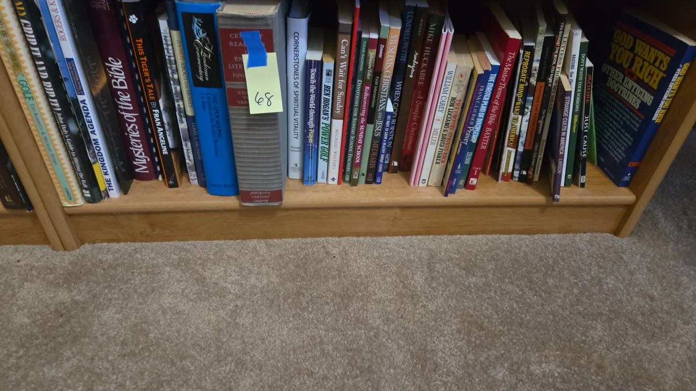 Assorted Christian reference books