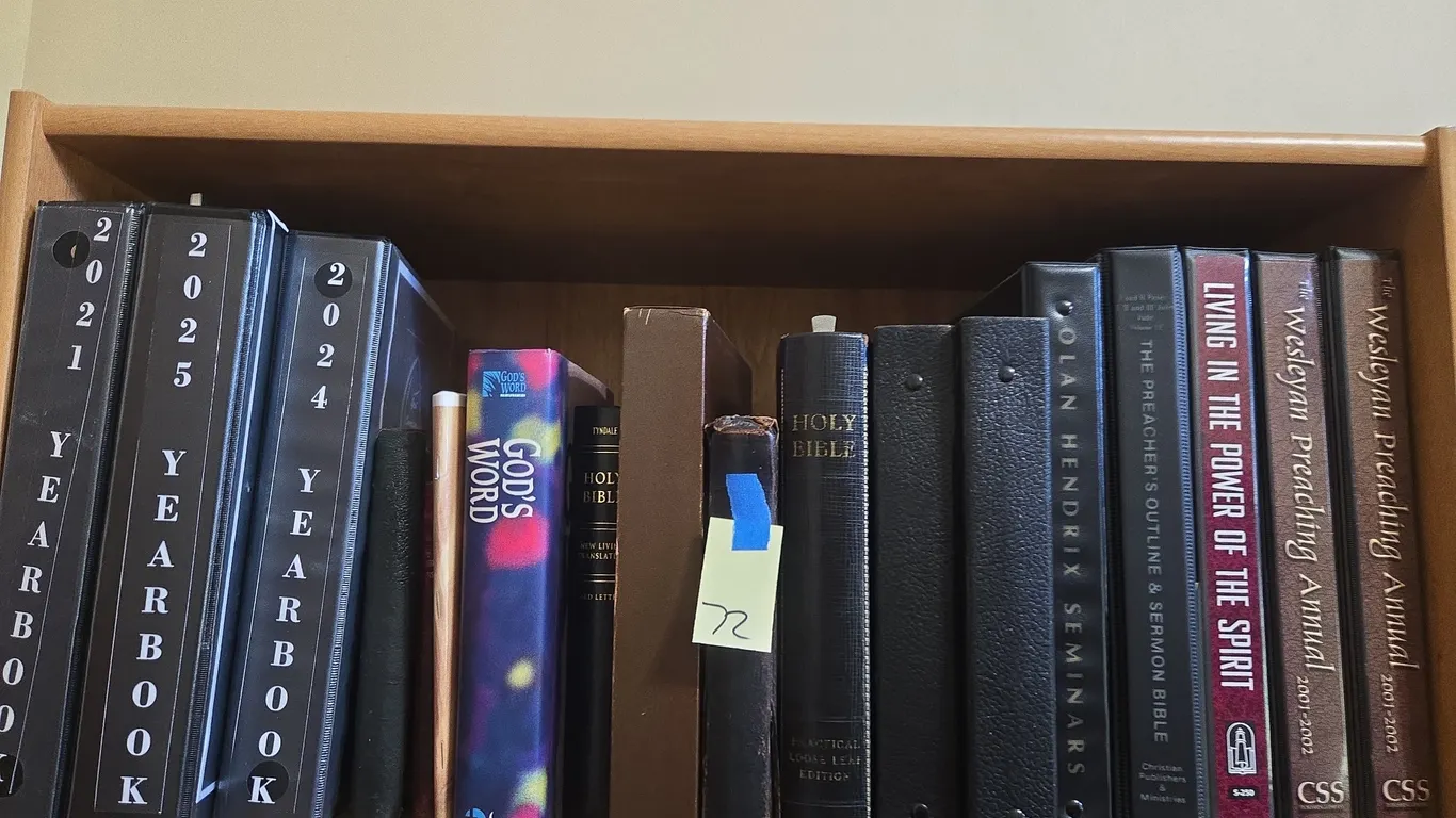 Assorted Christian reference material