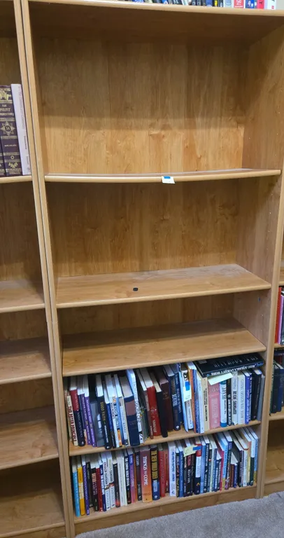 Vintage wooden bookcase