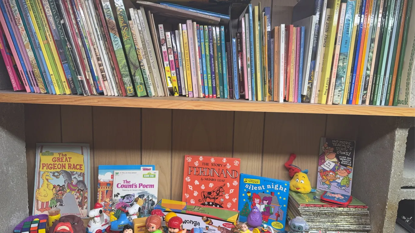 Large Assortment of Vintage Children's Books, Golden Books & Storybooks