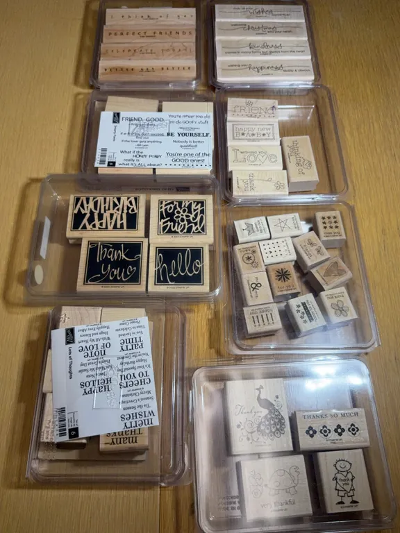 Stampin' Up! Rubber Stamps