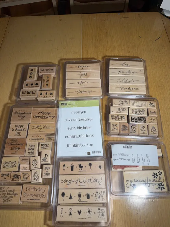 Stampin' Up! Rubber Stamp Collection