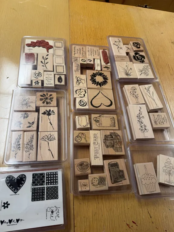 Stampin' Up! Rubber Stamps – Floral, Vintage Postcard & Decorative Designs