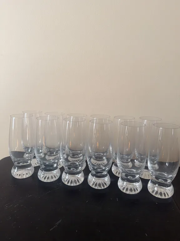 Studio Nova by Mikasa Medley Crystal Footed Tumblers
