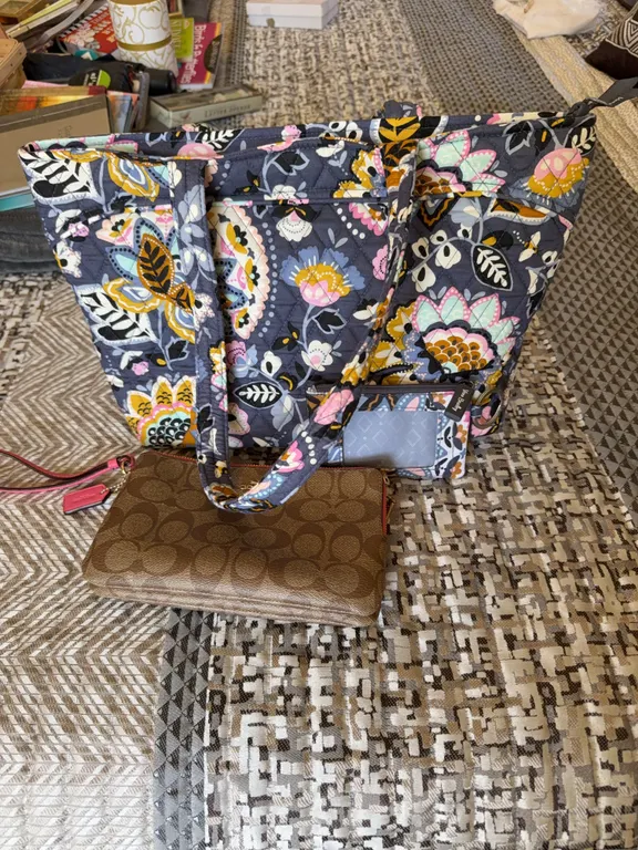 Assorted Vera Bradley & Coach Handbags and Accessories