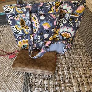Assorted Vera Bradley & Coach Handbags and Accessories