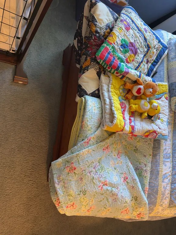 Vintage Quilts, Children's Bedding & Care Bears Plush