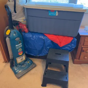 Eureka The Boss SmartVac Vacuum, Rubbermaid Storage & Household Items