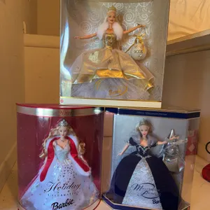 Mattel Collector Barbie Dolls 2000, 2001 & Millennium Princess