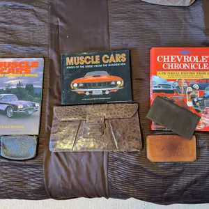 Coffee Table Books & Leather Items