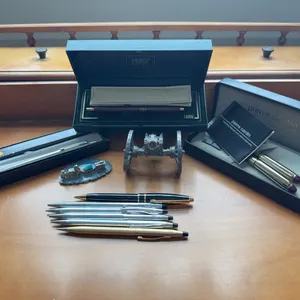 Pens Pencils and Collectible Pewter