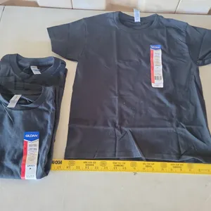 3 Youth Small New Gildan T-Shirts-Black