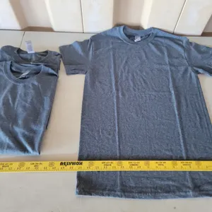 3 Adult Small New Gildan T-Shirts-Grey