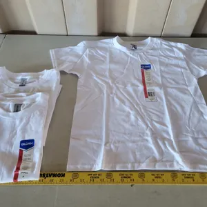 3 Youth Small New Gildan T-Shirts-White