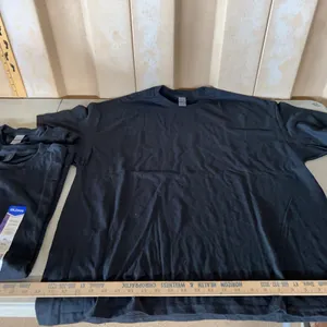 3 Adult XX Large New Gildan T-Shirts-Black