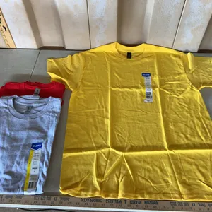 3 Adult Large New Gildan T-Shirts-Assorted Colors