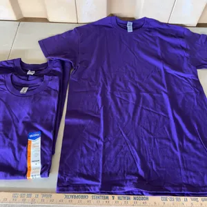 3 Adult Medium New Gildan T-Shirts-Purple
