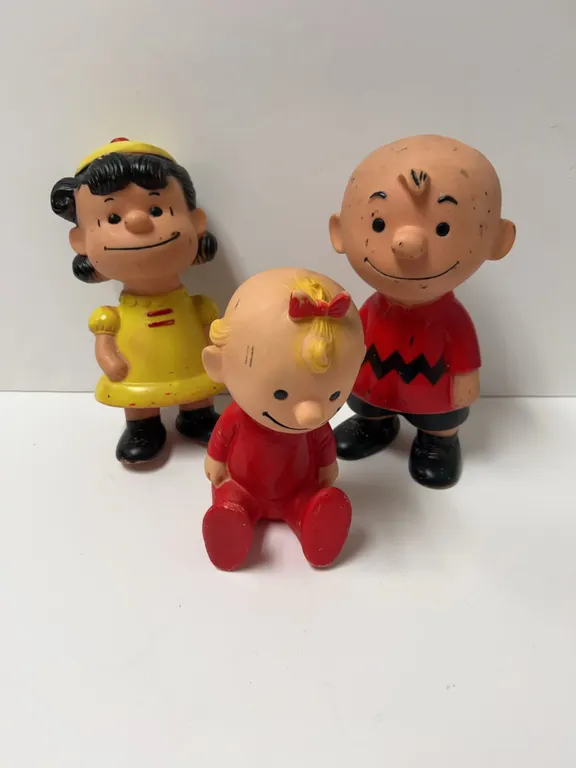 Peanuts United Feature Syndicate Vinyl Figure Trio