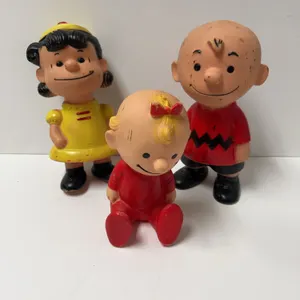 Peanuts United Feature Syndicate Vinyl Figure Trio