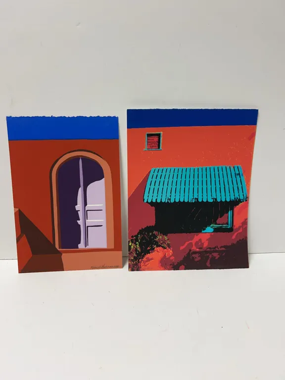 Fermin Hernandez Prints Pair Including Sombria Signed