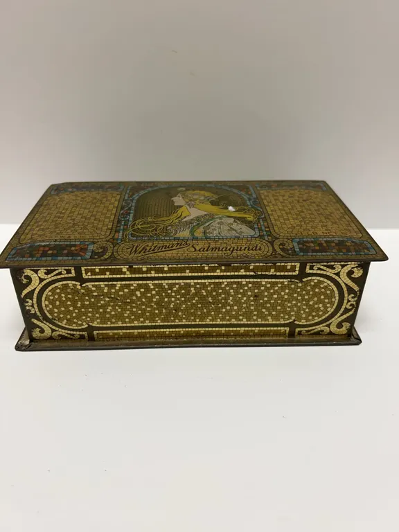 Whitman's Salmagundi Decorative Lithographed Tin Box