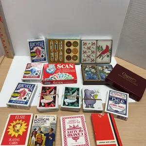Playing Cards and Card Games Lot Multiple Brands