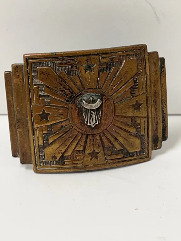Giant Grip Buckle with Philippine Sun and Star Emblem