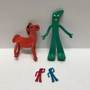 Gumby Lakeside Bendable Toy Figures with Pokey and Minis