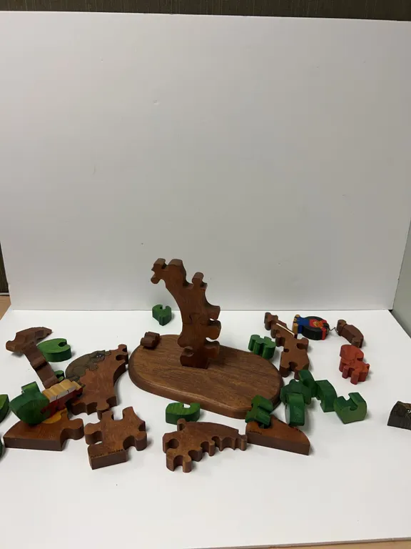 Jenell Todd 1971 Wooden Puzzle Puzzles Boulder Colorado