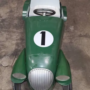Baghera Green Pedal Car Model 1924V for Ages 3-6