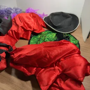 Lot Adult Costume Accessories and Hats Assorted