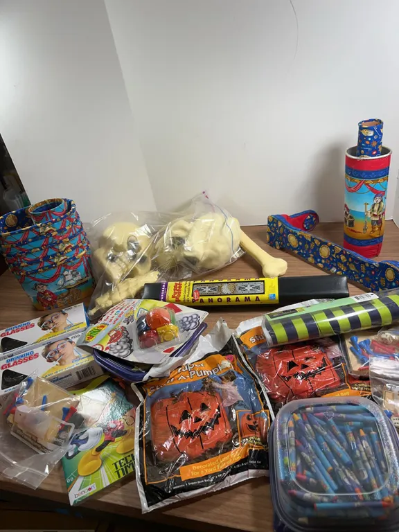 Kids Craft, Toys, Halloween and Party Items Lot