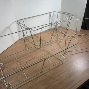 Four Metal Wire Storage Racks or Organizers