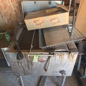 Vintage Wells brand stainless steel donut deep fryer