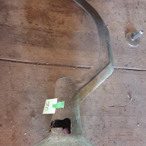 Vintage aluminum Hobart brand commercial mixer dough hook