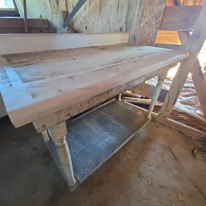 Vintage formica top workbench