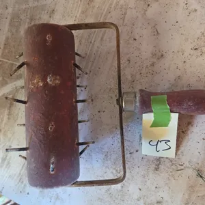 Vintage wooden dough dimpler