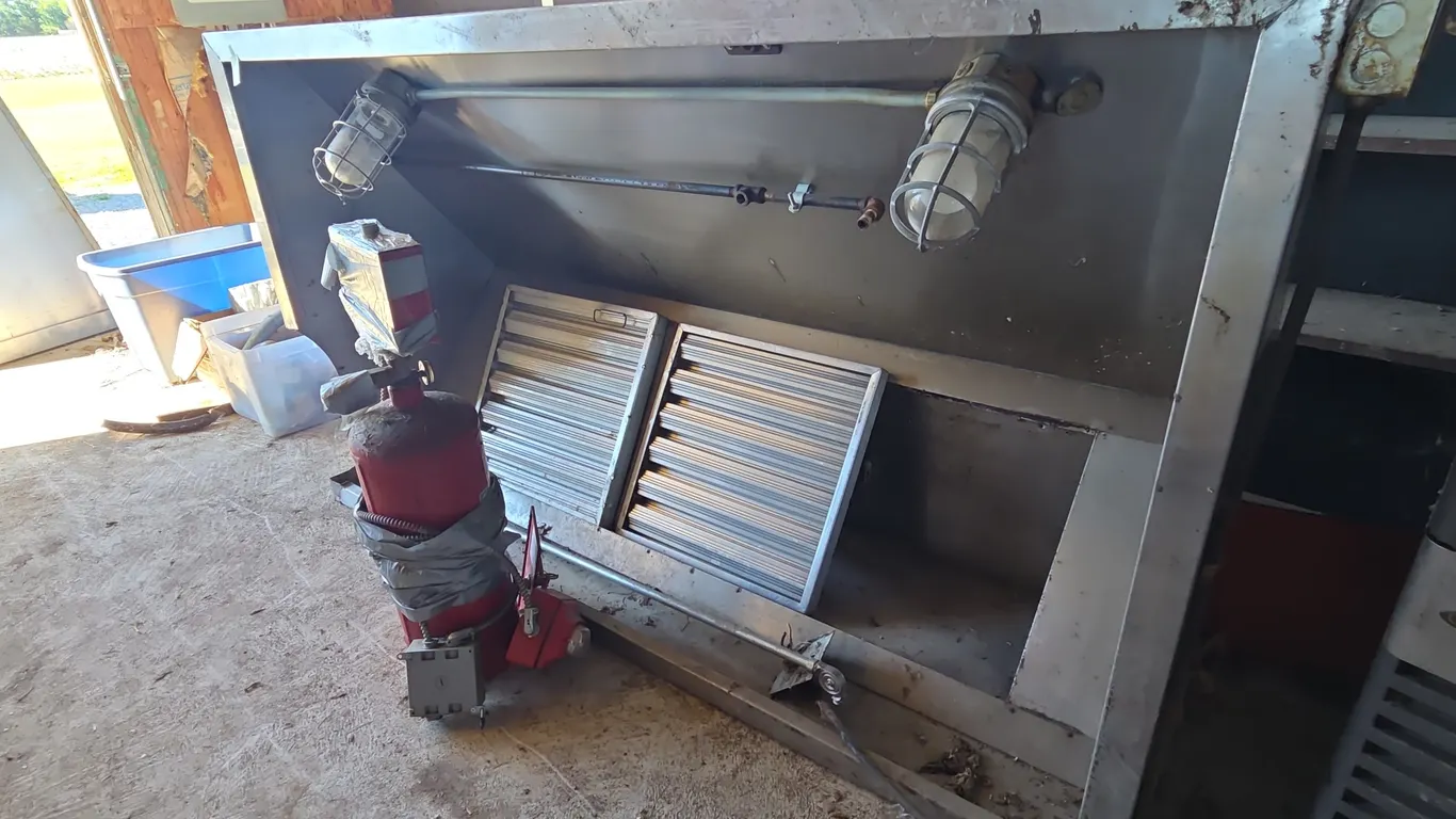 6 ft stainless steel commercial Ansel system and Hood