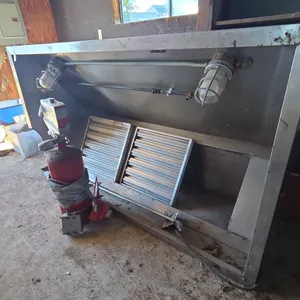 6 ft stainless steel commercial Ansel system and Hood