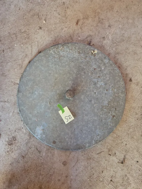 Vintage lid for a 30 quart Hobart mixing bowl